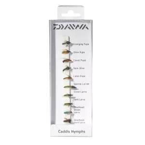 Daiwa Caddis Nymphs flugor 10-pack