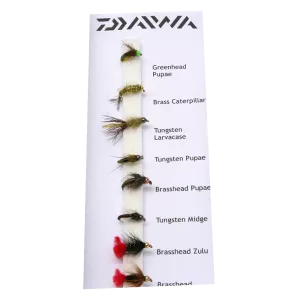 Daiwa Beadhead Nymphs flugor 8-pack