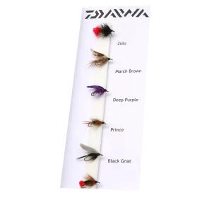 Daiwa Classic Wet Fly Doubles flugor 6-pack