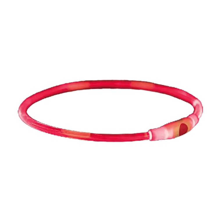 Flash light ring röd L-XL
