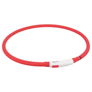 Flash light ring silikon röd