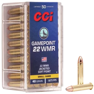 CCI 22WMR Maxi-Mag Game Point 40gr