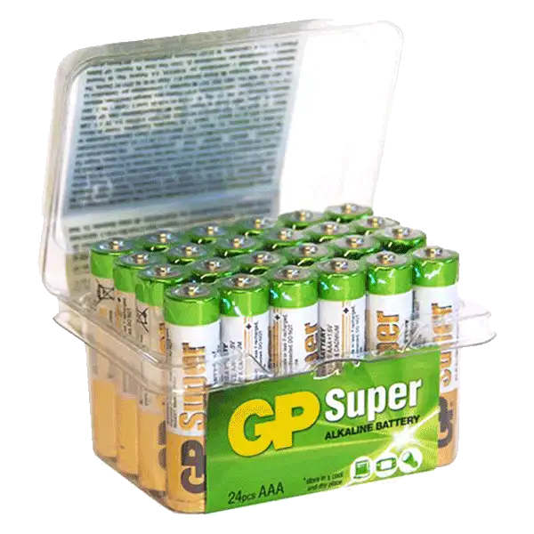 GP Super AAA Batterier 24-P