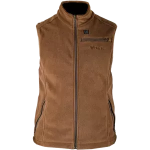 Haunter Heat Fleece Vest Forest Brown