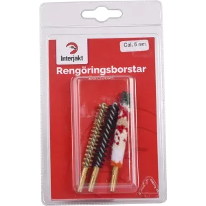 Interjakt Rengöringsborstar 3-p 6 mm