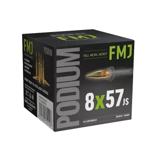 Podium FMJ 8x57JS 196grs