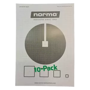 Inskjutningstavla Norma 10-Pack