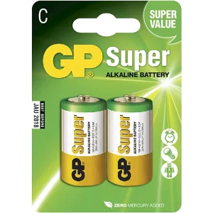 GP Super LR14 Batterier