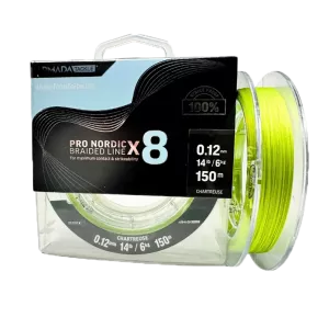Pro Nordic Braided line 8X Chartreuse