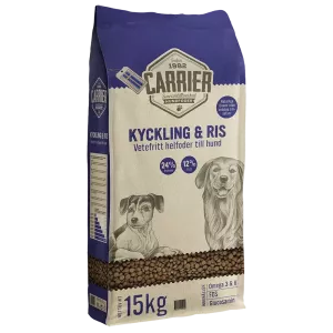 Carrier Kyckling & Ris 15 Kg