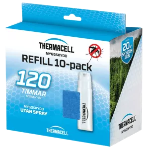 Thermacell Refill 10-pack tablett+gas