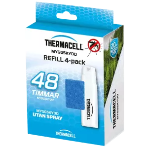 Thermacell Refill 4-pack tablett+gas