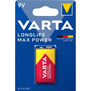 Varta Longlife Max Power 9V 1-pack