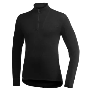 Woolpower Zip Turtleneck 200 Black