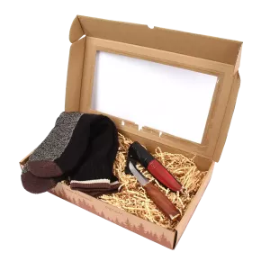 W+S Presentset Jaktkniv + Stövelsockor