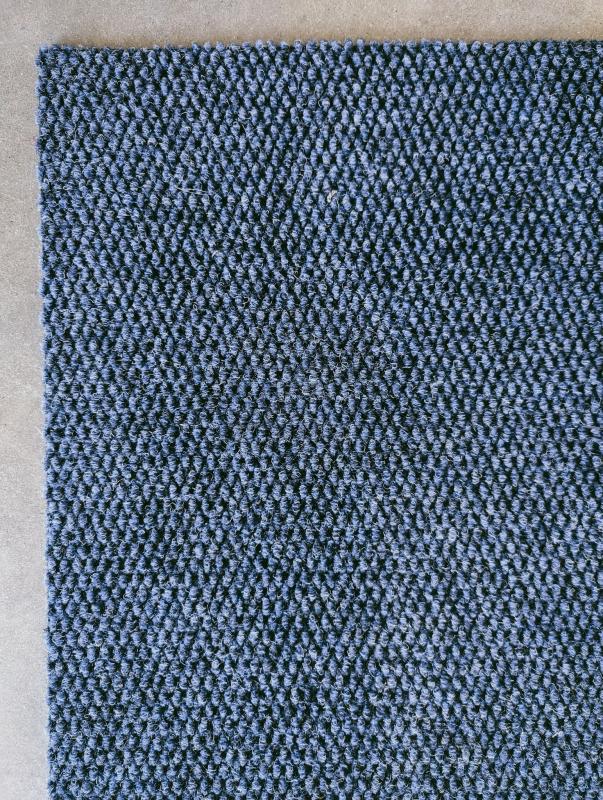 CleanStep Blå - Dörrmatta på metervara - 100cm bredd