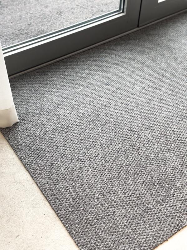Entré Grå - Dörrmatta på metervara - 100cm bredd