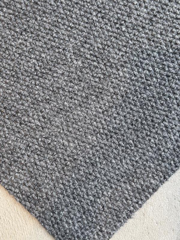 Entré Grå - Dörrmatta på metervara - 100cm bredd