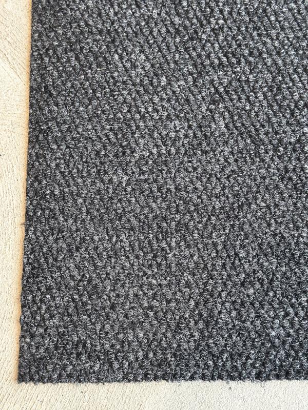 Entré Mörkgrå - Dörrmatta på metervara - 100cm bredd