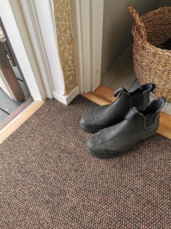 CleanStep Koppar - Dörrmatta på metervara - 100cm bredd