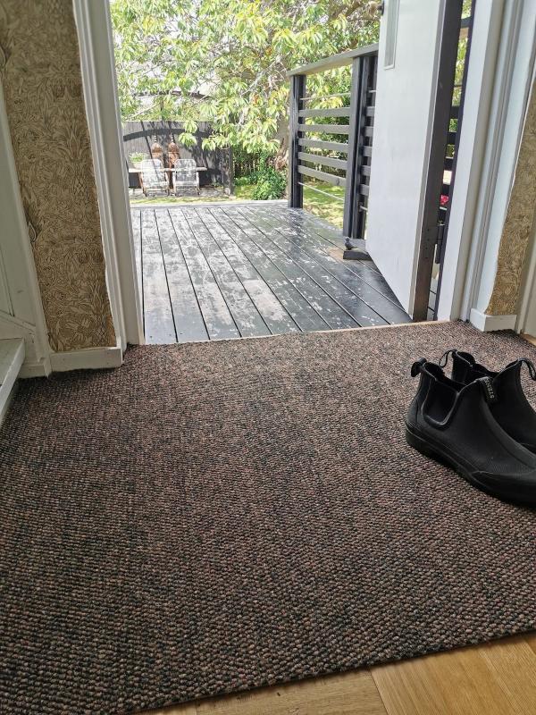 CleanStep Koppar - Dörrmatta på metervara - 100cm bredd