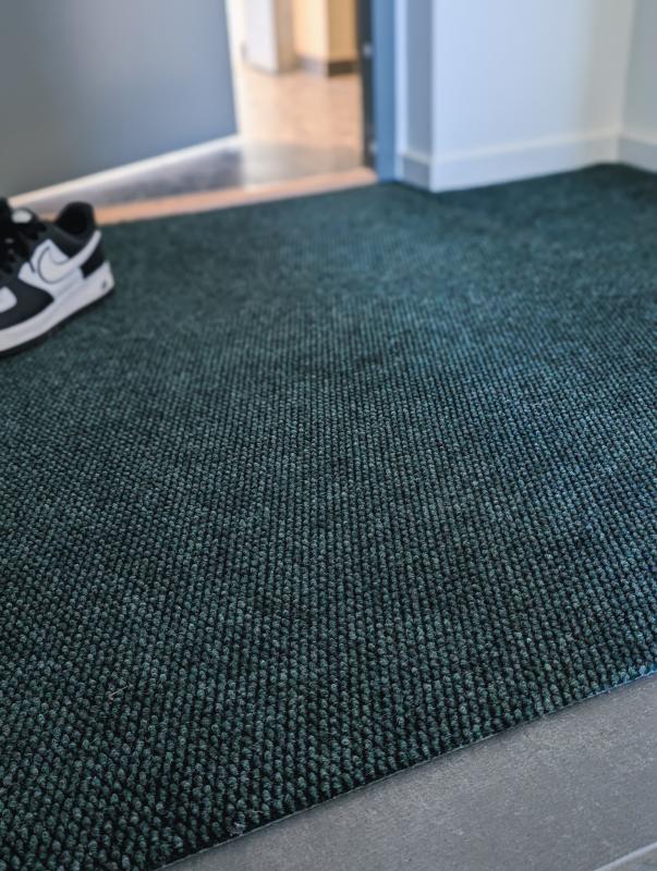 SmutsStopp Grön - Dörrmatta på metervara - 100cm bredd