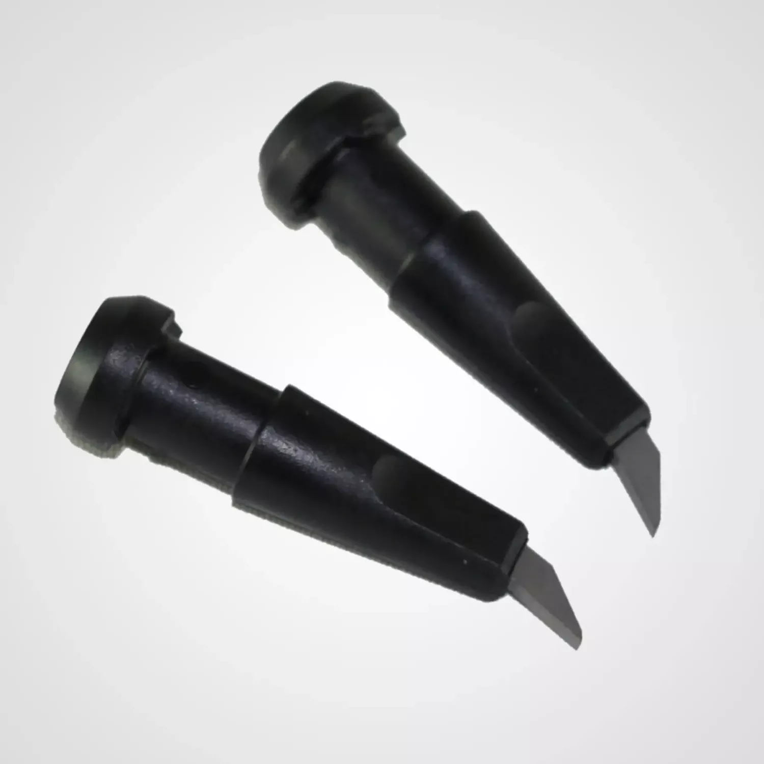 Asfaltsspetsar Svarta