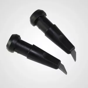 Asfaltsspetsar Svarta