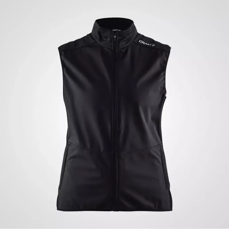 Craft Warm Vest Black (Dam) (XS)
