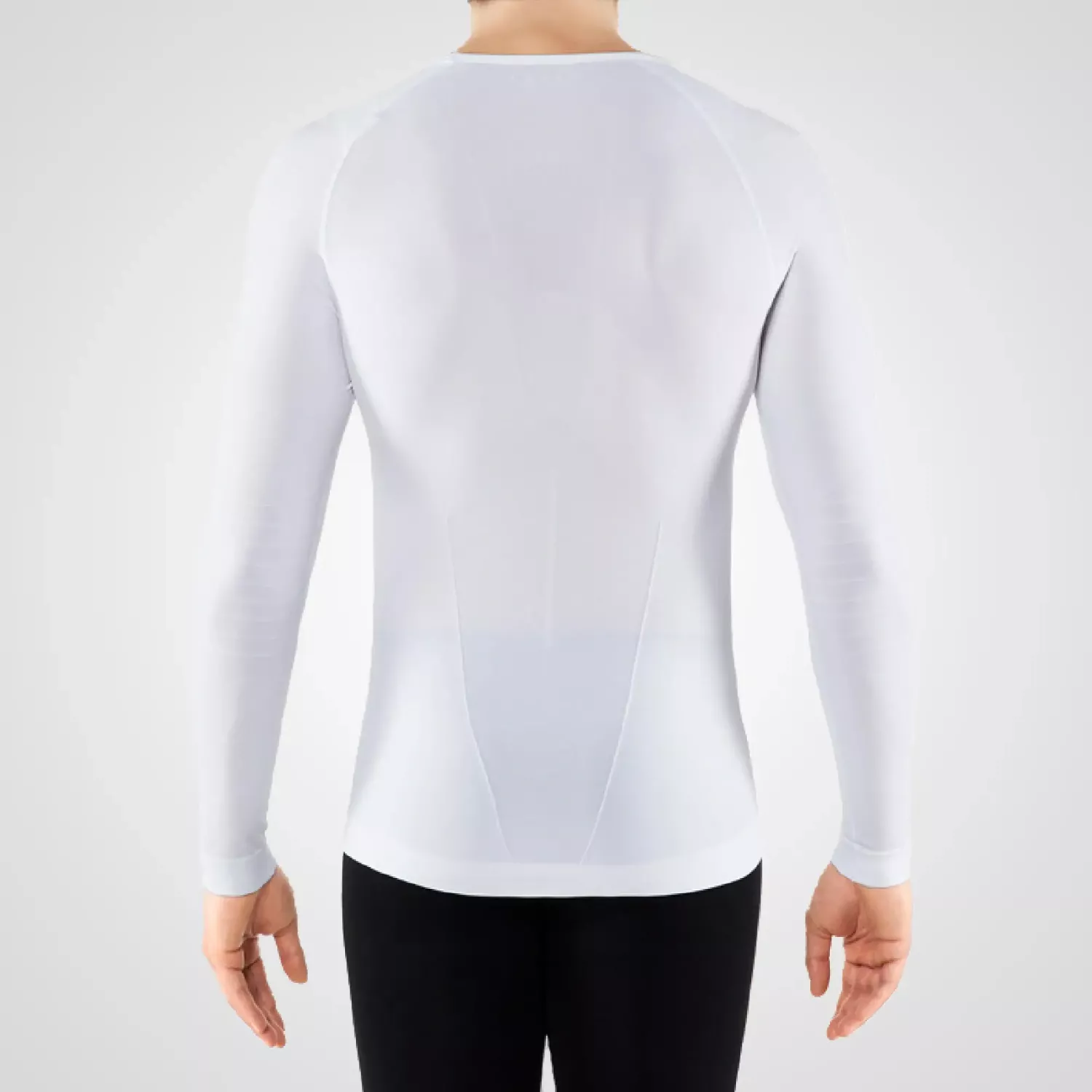 FALKE Heren Top van onderlaag Warm Round Neck M L/s Sh functioneel materiaal sneldrogend 1 stuk, Wit White 2860, L FALKE Heren Top van onderlaag Warm Round Neck M L/s Sh functioneel materiaal sneldrogend 1 stuk, Wit White 2860, L