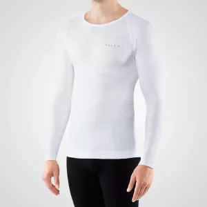 Falke - Warm Longsleeved Shirt Tight Men - White S