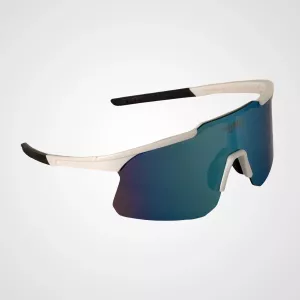 KJSA Edge - Vita med blå lins