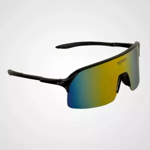 KJSA Solid - Svart med guldig lins