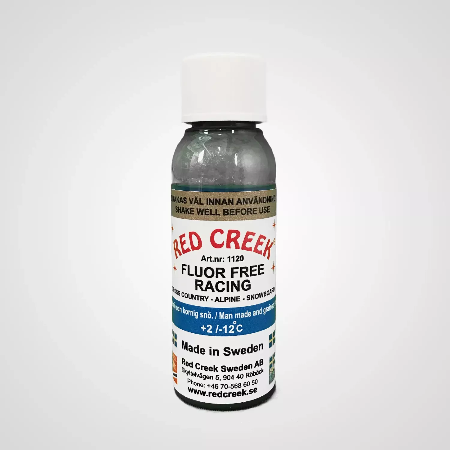 Red Creek Racing Fluorfri +2/-12 konstsnö och kornig snö