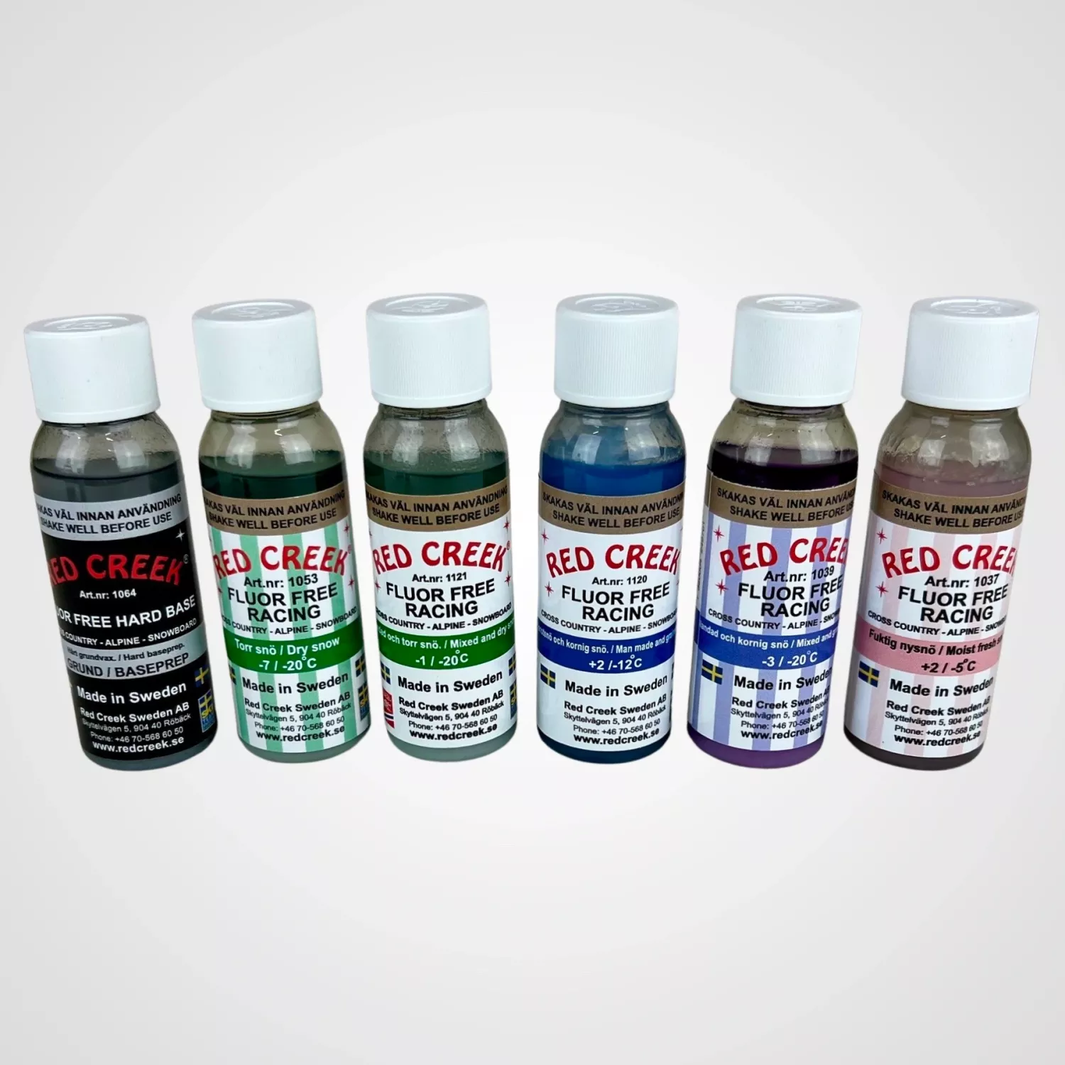 Racingvallor från Red Creek