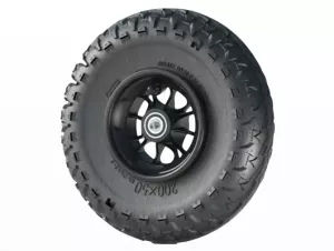 Skike Komplett hjul V9 200 mm Svart