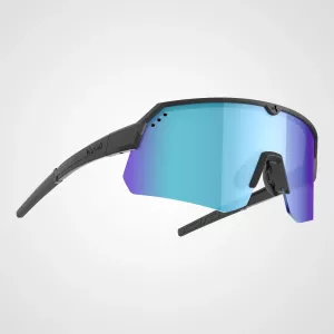 Tripoint Treriksröset B: Matt Black - L: Smoke / Blå Multi