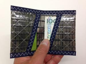 Plånbok Kolfiber Mörkblå