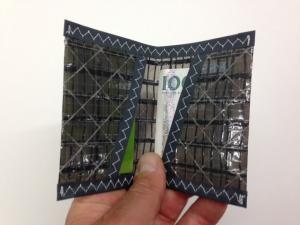 Plånbok Kolfiber Grå