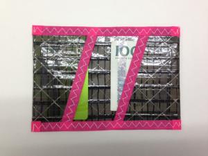 Plånbok Kolfiber Rosa