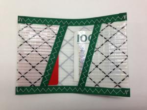 Plånbok Mylar Grön