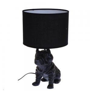 Lampa Bulldog svart