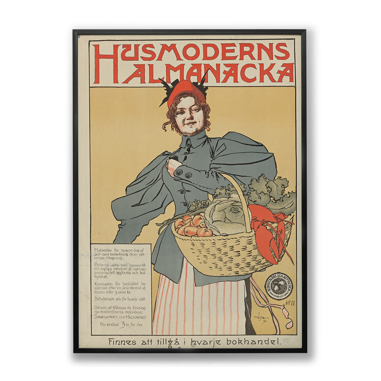 Husmoderns almanacka - 1895
