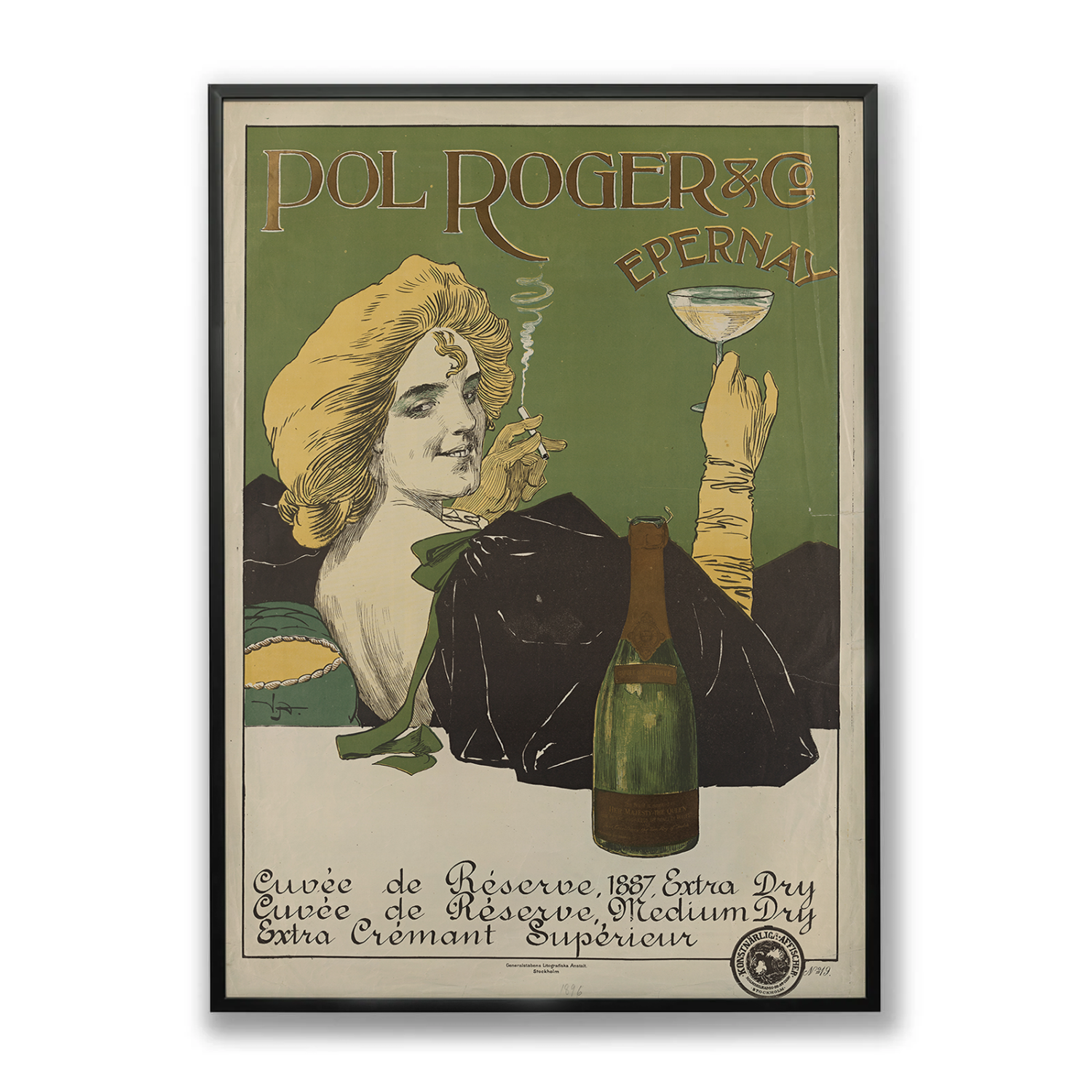 Pol Roger & Co - Reklam för champagne