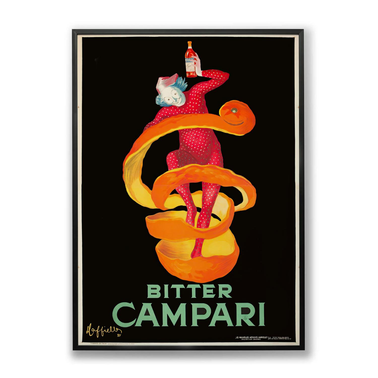 Bitter Campari Reklam från 1921