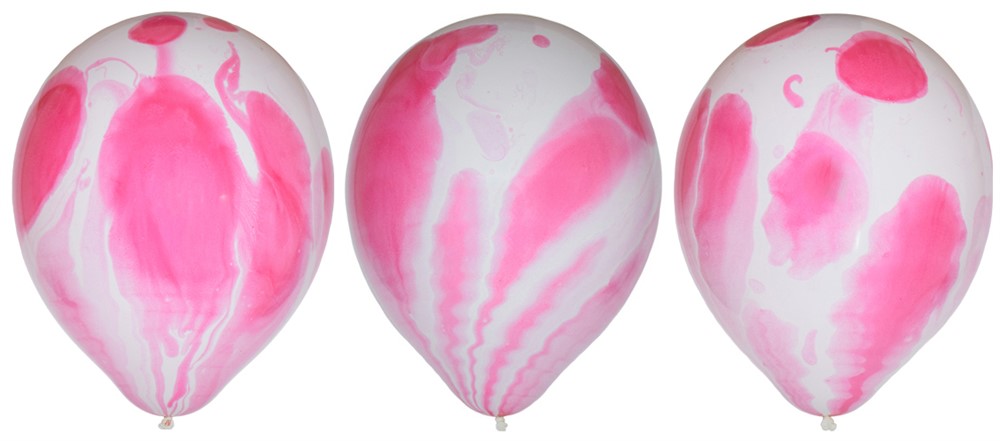 Ballonger 6-pack rosa