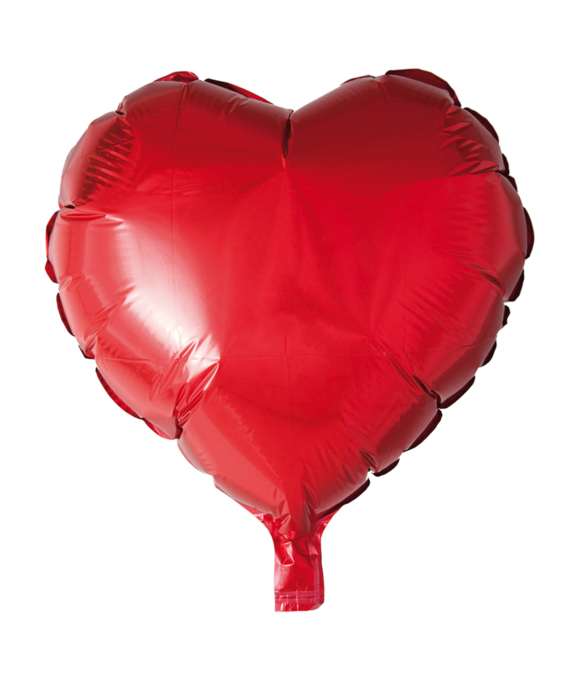 Folieballong Hjärta röd