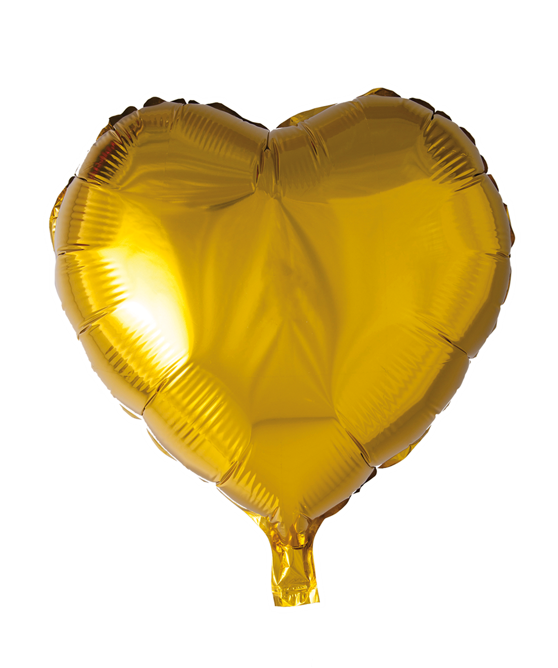 Folieballong Hjärta guld