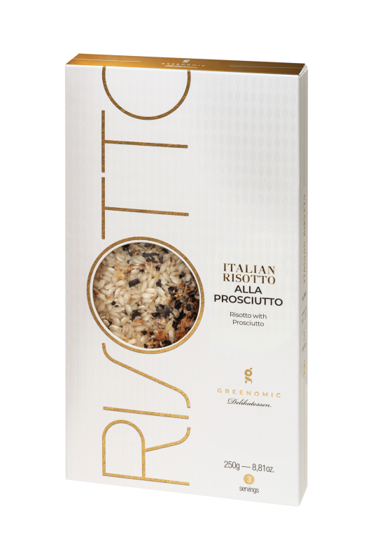 Greenomatic risotto - alla prosciutto 250 gram
