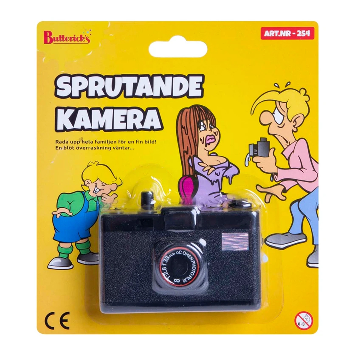 Sprutande kamera